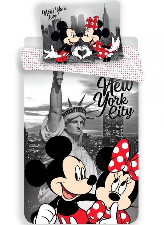 Disney Minnie gultasveļas komplekts 140–200 cm, 70–90 cm mikrošķiedra