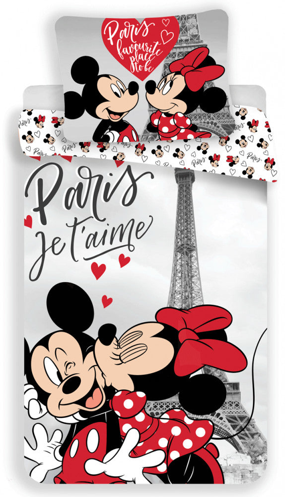 Disney Minnie gultasveļas pārvalks 140–200 cm, 60–80 cm