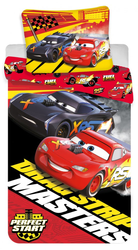 Disney Cars gultasveļas komplekts Masters 140√ó200cm, 70√ó90cm