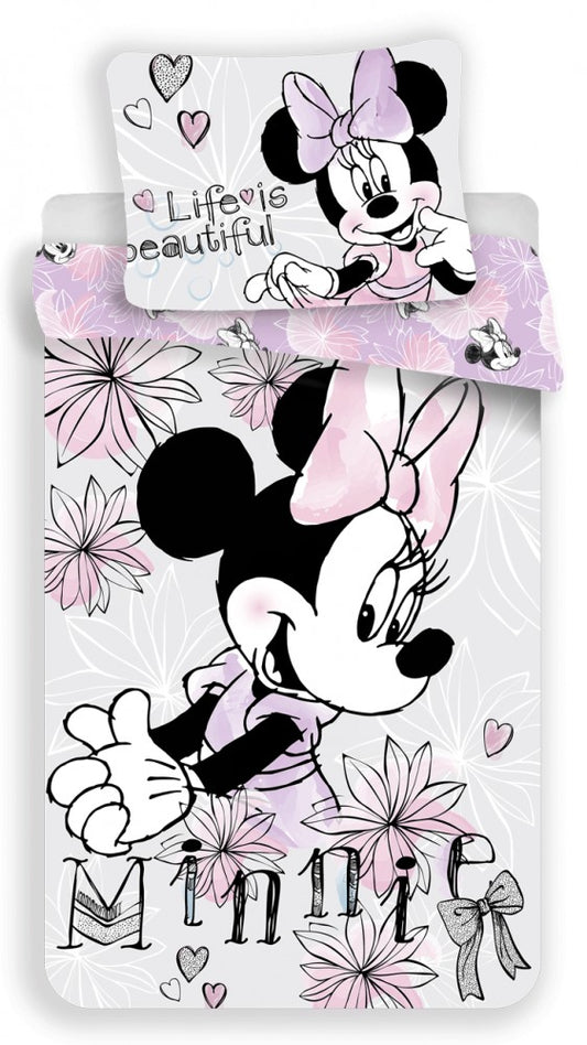 Disney Minnie gultasveļas komplekts 140–200 cm, 70–90 cm