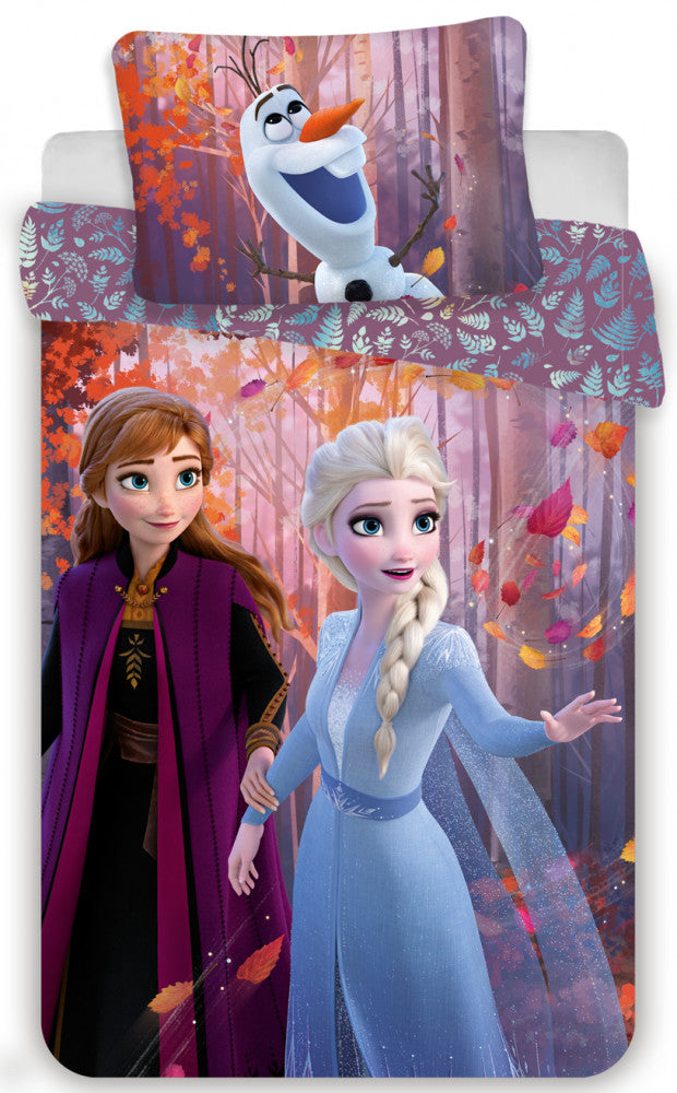 Disney Frozen gultasveļas komplekts 140–200 cm, 70–90 cm
