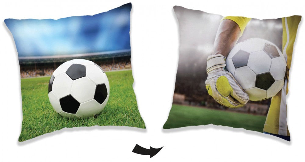Dekoratīvs futbola spilvens 40x40 cm