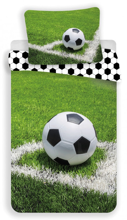 Futbola stūra gultasveļas komplekts 140√ó200cm, 70√ó90cm