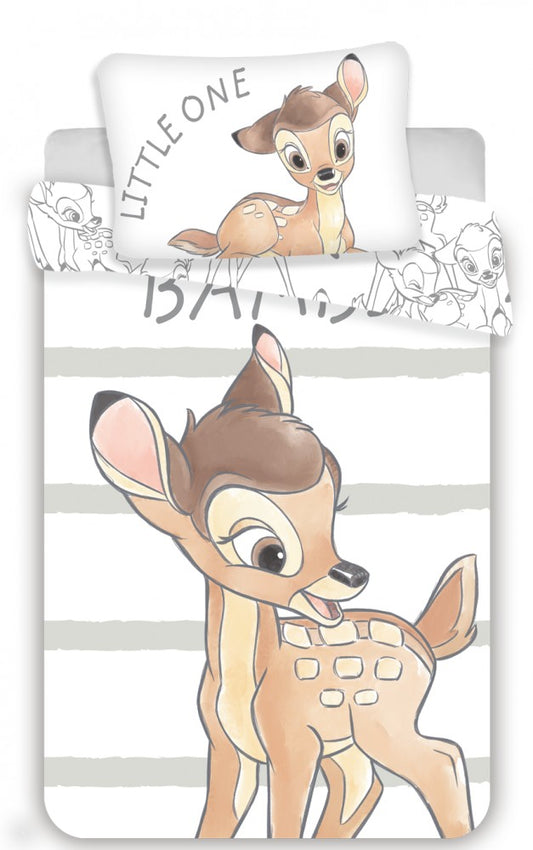 Disney Bambi Little One bērnu gultasveļas komplekts 100–135 cm, 40–60 cm