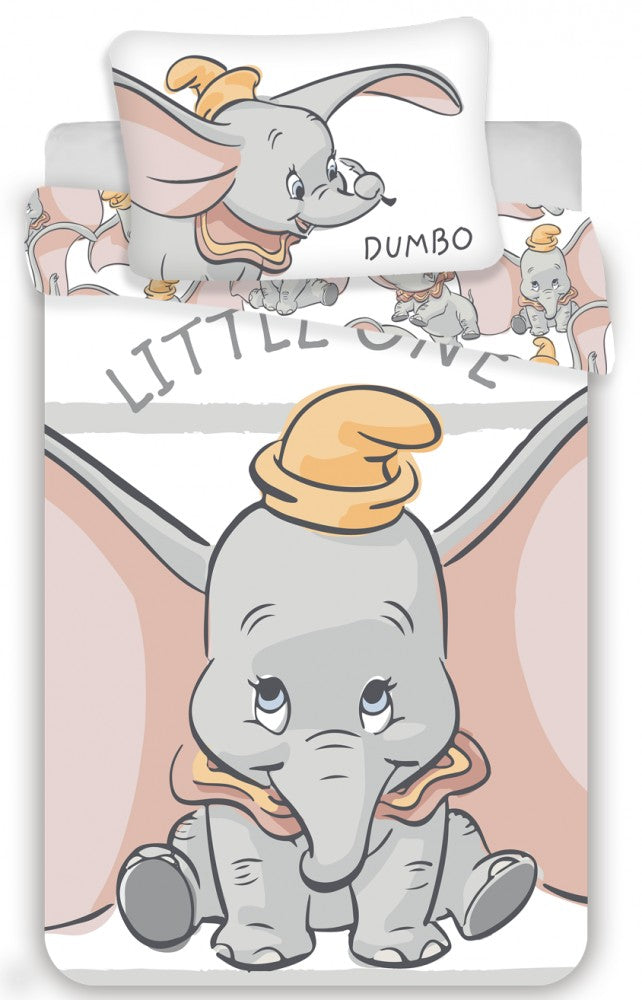 Disney Dumbo bērnu gultasveļas komplekts 100–135 cm, 40–60 cm