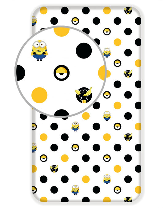 Minions Banana palags ar gumiju 90x200 cm