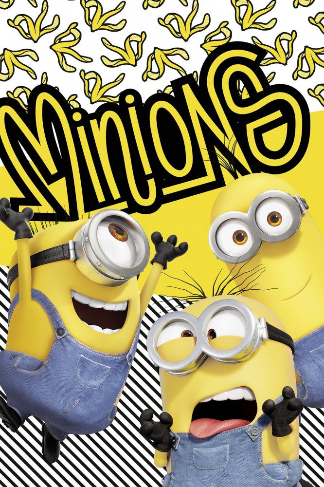 Minionu flīsa sega 100*150cm