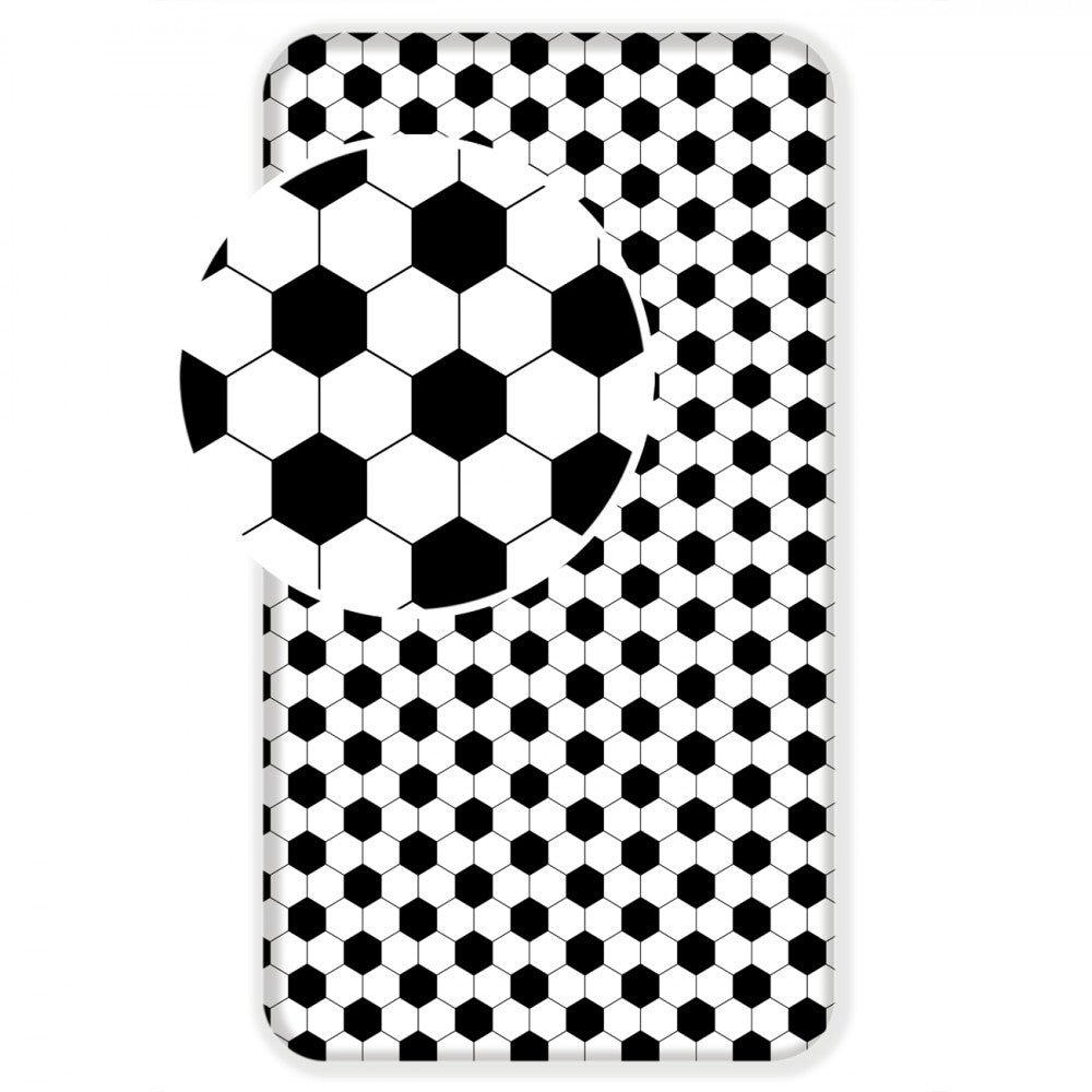 Futbola bumbiņu palags ar gumiju 90x200 cm