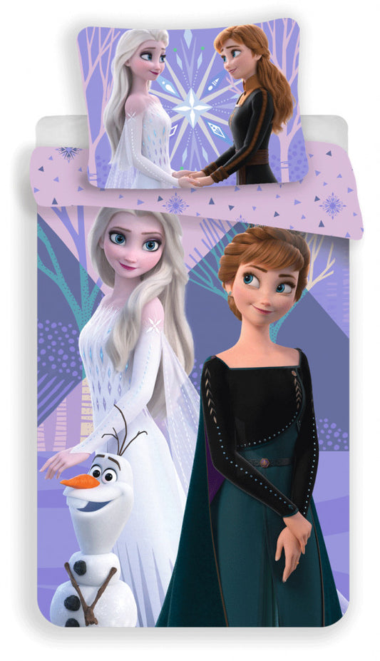 Disney Frozen gultasveļas komplekts 140–200 cm, 70–90 cm