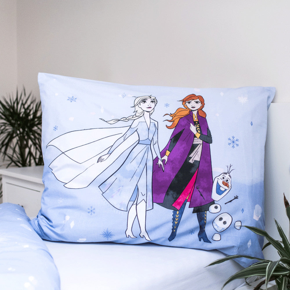 Disney Frozen Adventure gultas veļas pārvalks 140–200 cm, 70–90 cm