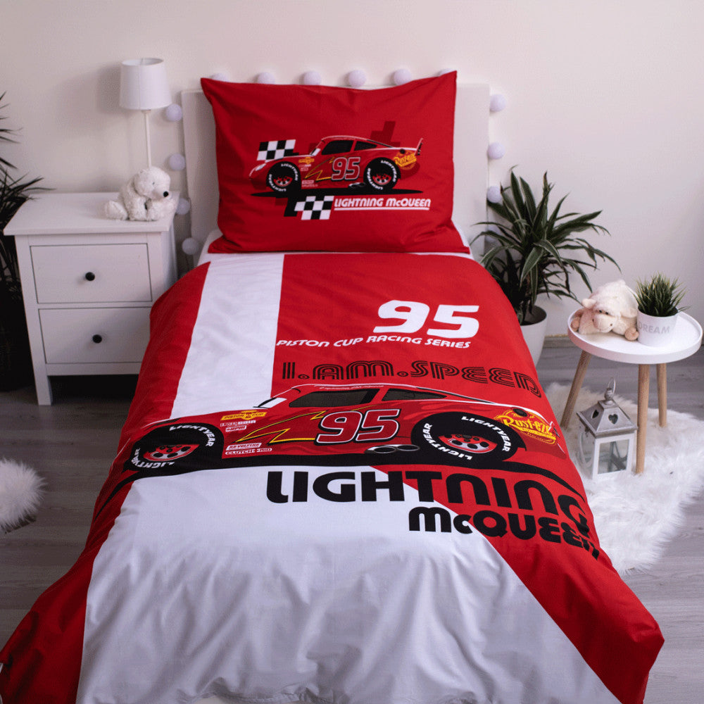 Disney Cars gultasveļas komplekts 140–200 cm, 70–90 cm