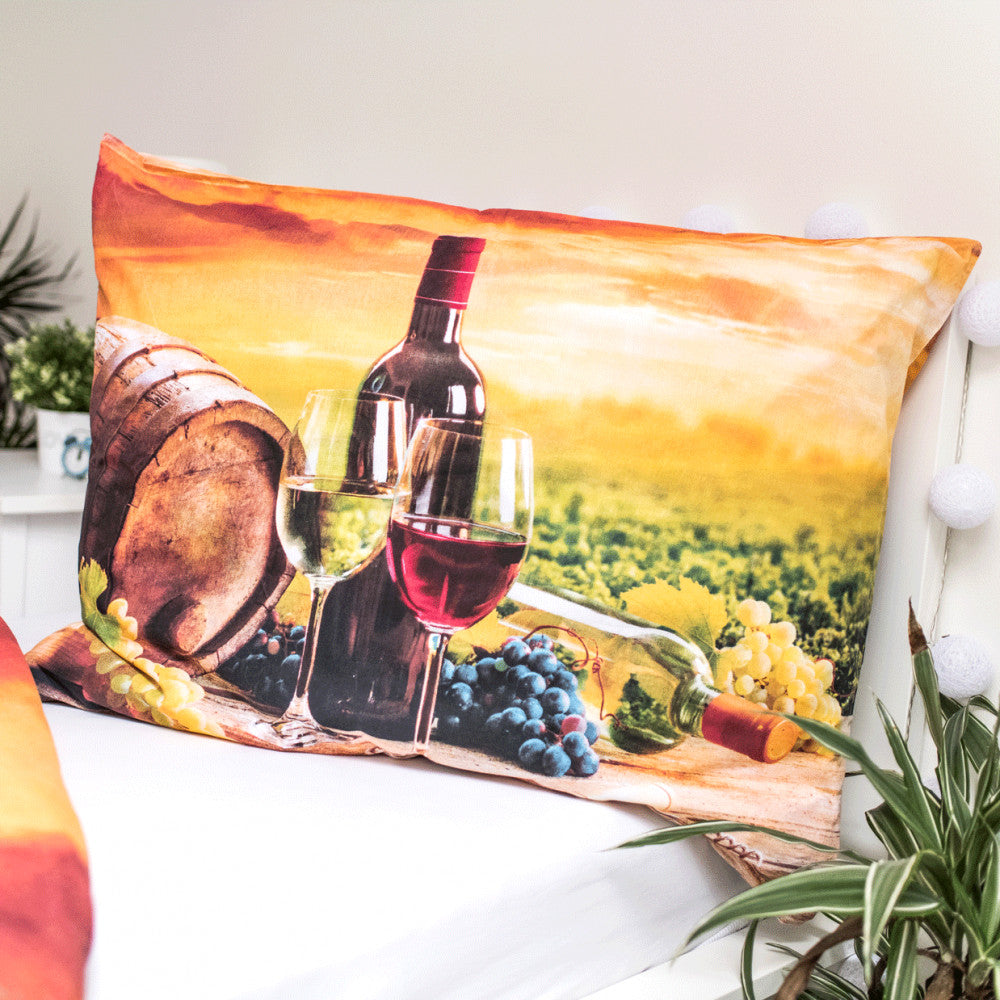 Wine Nature gultasveļas komplekts 140–200 cm, 70–90 cm