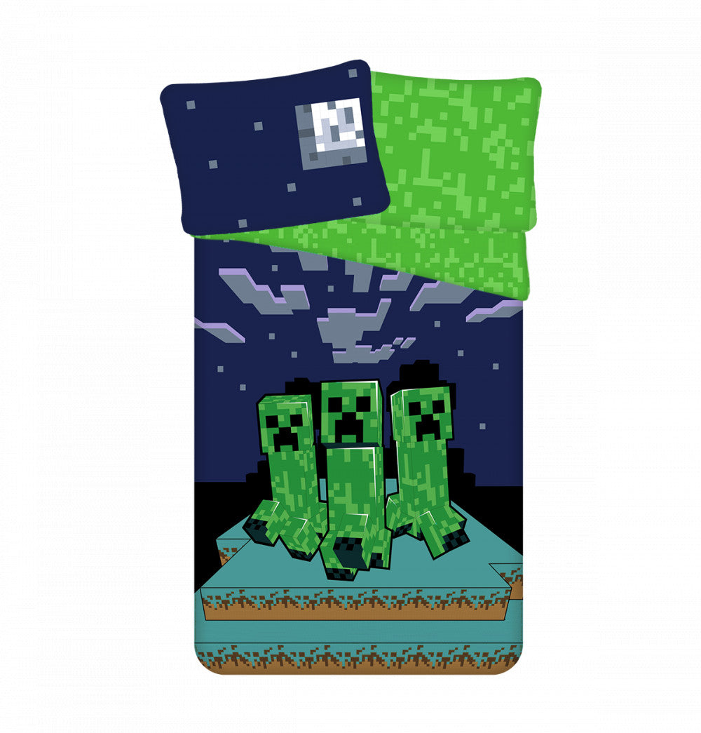 Minecraft Sssleep gultasveļas komplekts 140–200 cm, 70–90 cm