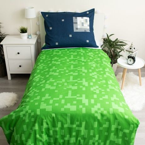 Minecraft Sssleep gultasveļas komplekts 140–200 cm, 70–90 cm