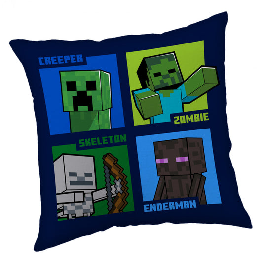 Minecraft Mob Callout dekoratīvais spilvens 40*40 cm