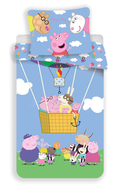 Peppa malac Augšup un prom √°gynem≈±huzat 140√ó200cm, 70√ó90cm