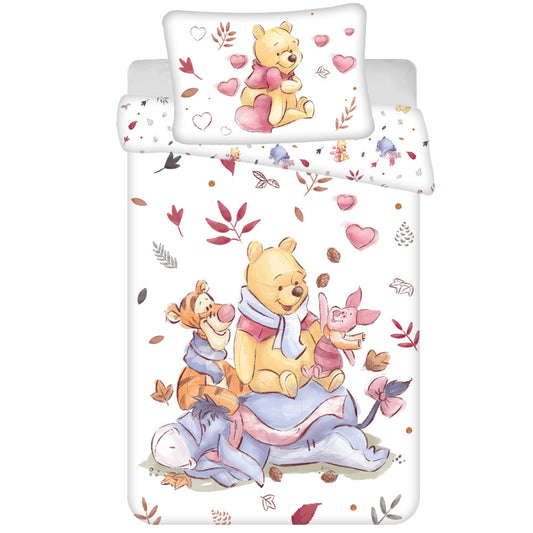 Disney Vinnija Pūka bērnu gultasveļas komplekts 100–135 cm, 40–60 cm