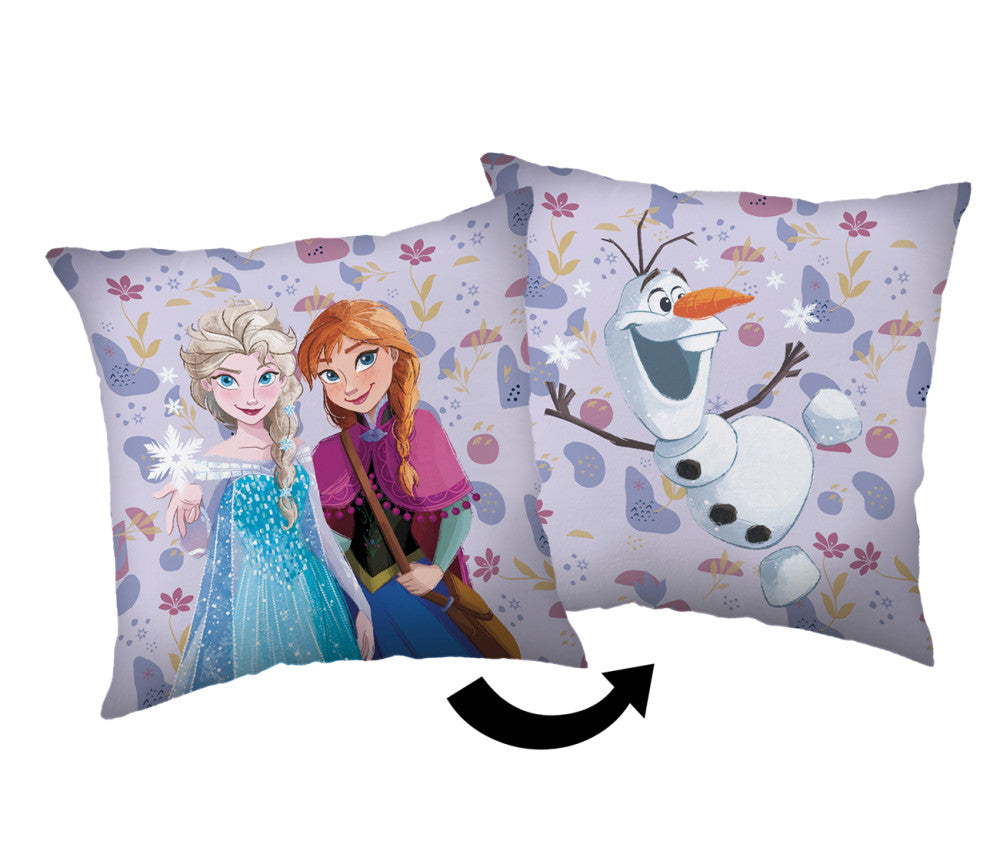 Disney Frozen Sisters dekoratīvais spilvens 35x35 cm
