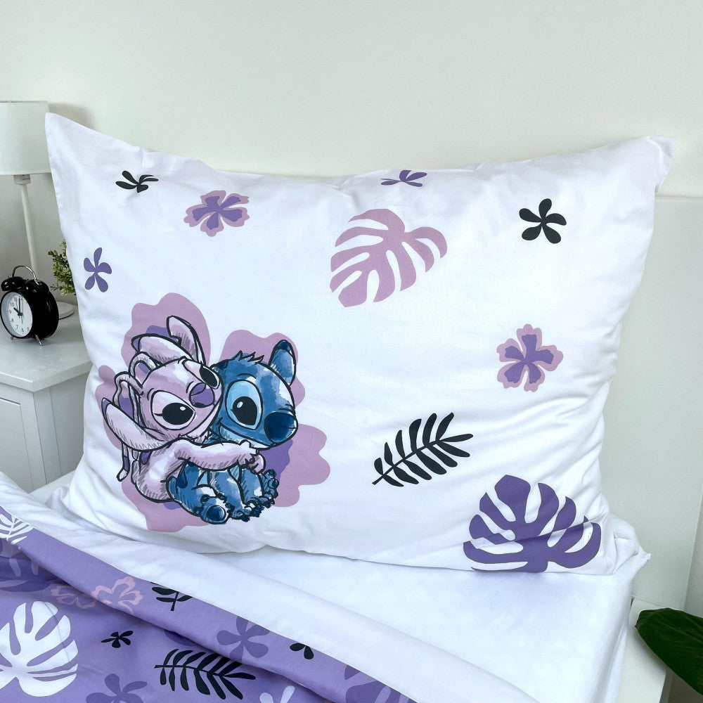 Disney Lilo un Stitch Boojiboo gultasveļas pārvalks 140–200 cm, 70–90 cm