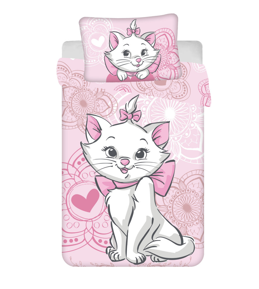 Disney Marie Aristocat bērnu segas pārvalks 100–135 cm, 40–60 cm