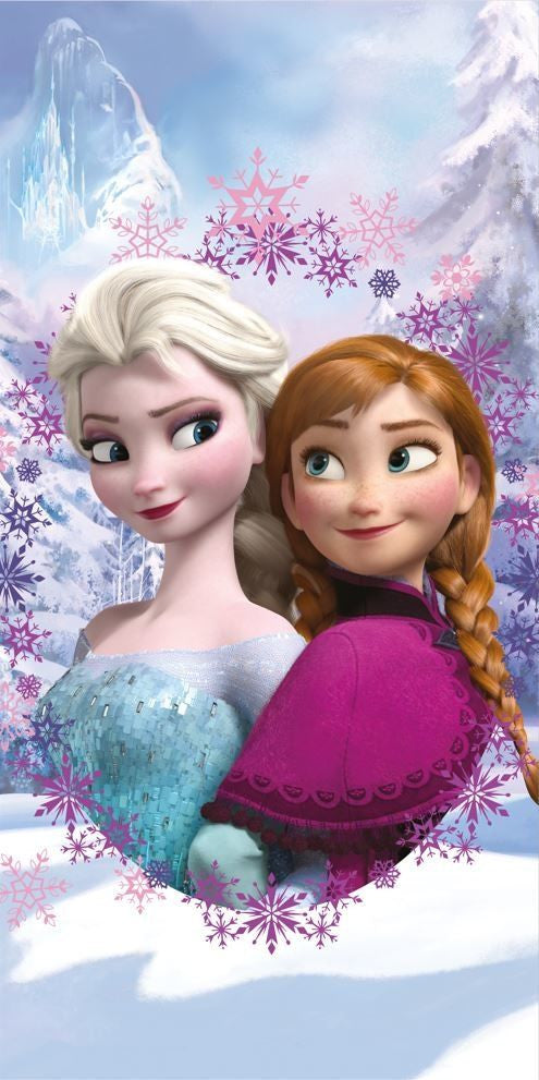Disney Frozen Frame vannas dvielis, pludmales dvielis 70x140cm