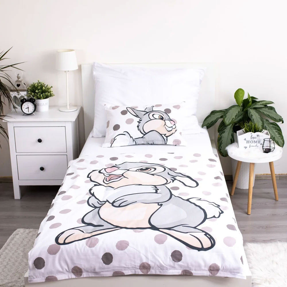 Disney Bambi Dots bērnu gultasveļas pārvalks 100–135 cm, 40–60 cm