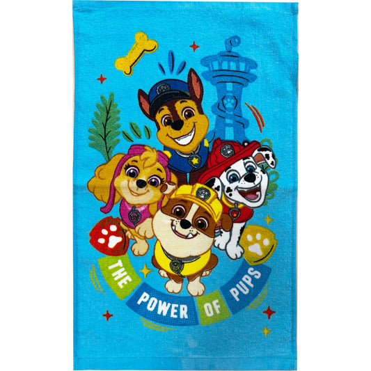 Paw Patrol Puppies Power dvielis rokām, sejai, dvielis 30x50cm