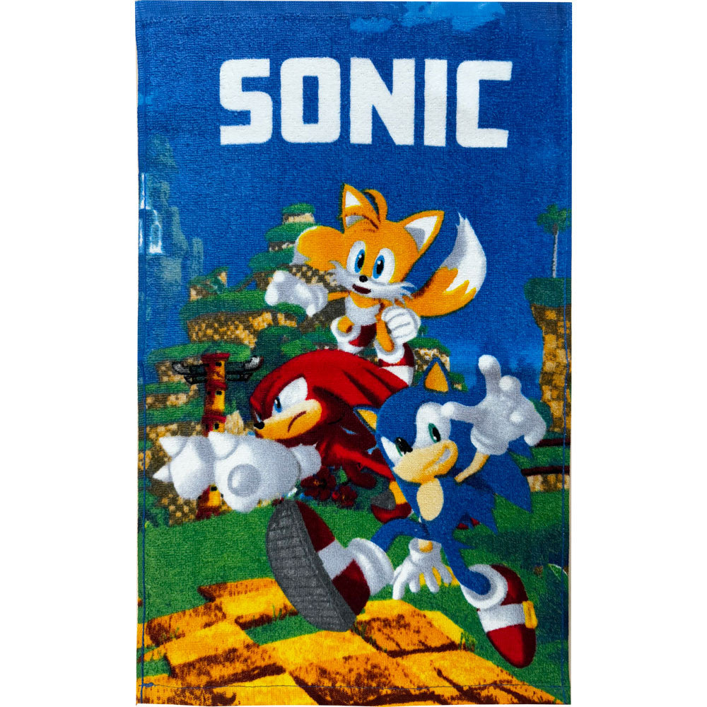 Sonic the Hedgehog Speed roku dvielis, sejas dvielis, dvielis 30x50 cm