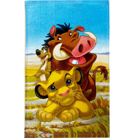 Disney Lauvu karalis Pride Lands Trio roku dvielis, sejas dvielis, dvielis 30x50 cm