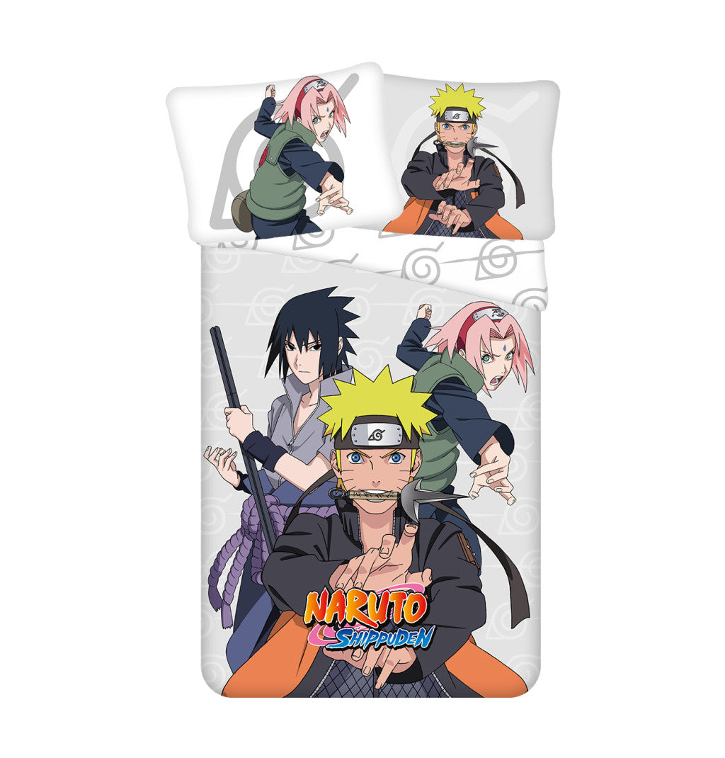 Naruto United gultasveļas komplekts 140√ó200cm, 70√ó90cm