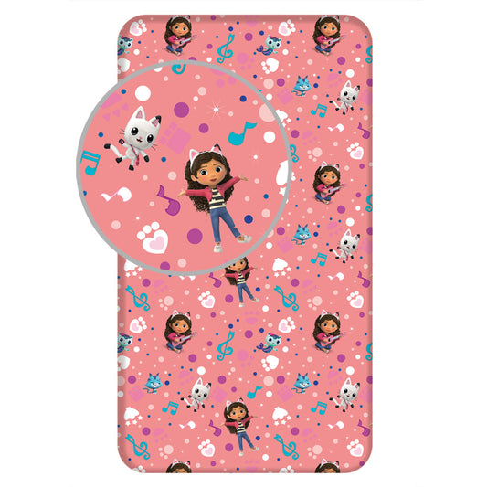 Gabby's Dollhouse Music palags ar gumiju 90x200 cm