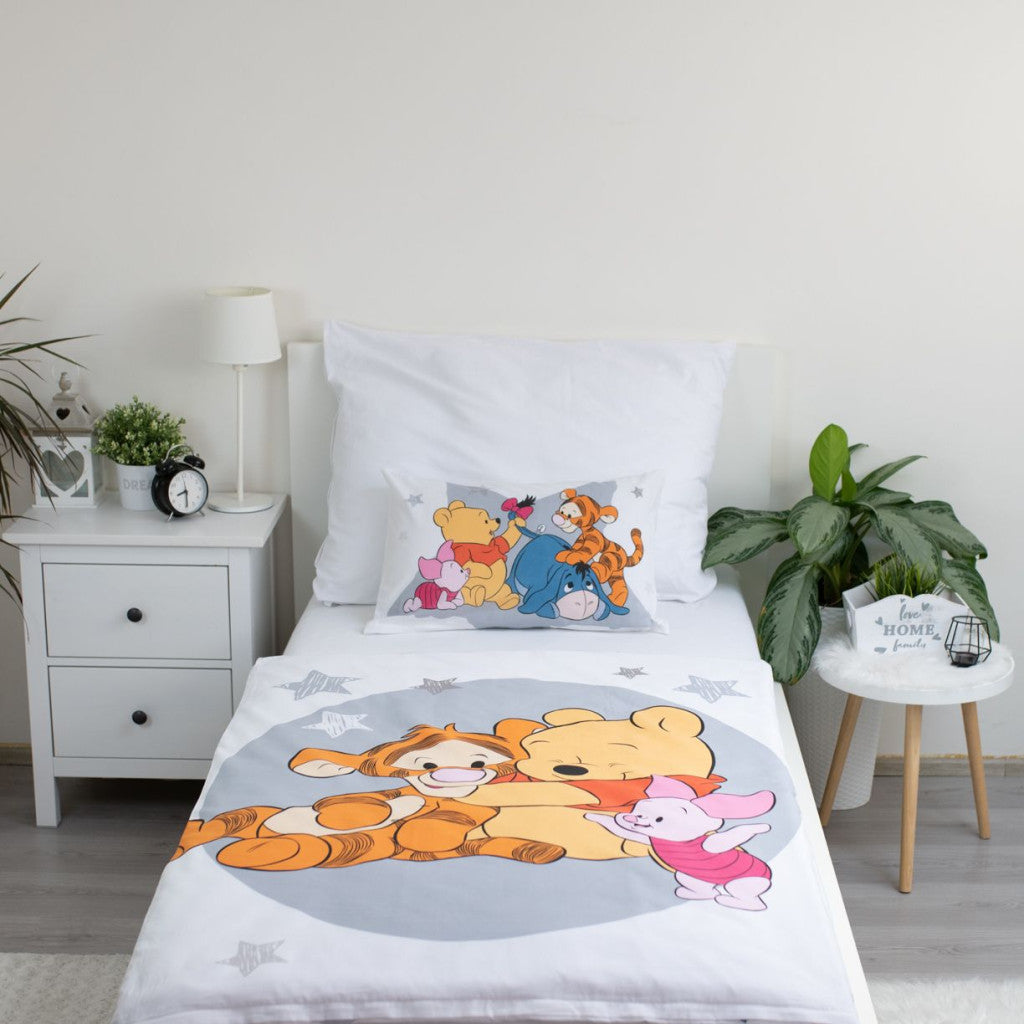 Disney Vinnija Pūka bērnu gultasveļas komplekts