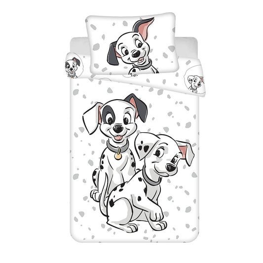 Disney 101 dalmāciešu bērnu gultasveļas komplekts 100–135 cm, 40–60 cm