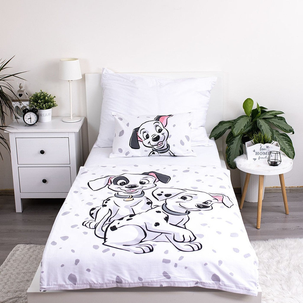 Disney 101 dalmāciešu bērnu gultasveļas komplekts 100–135 cm, 40–60 cm