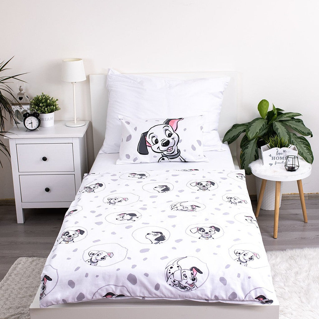 Disney 101 dalmāciešu bērnu gultasveļas komplekts 100–135 cm, 40–60 cm