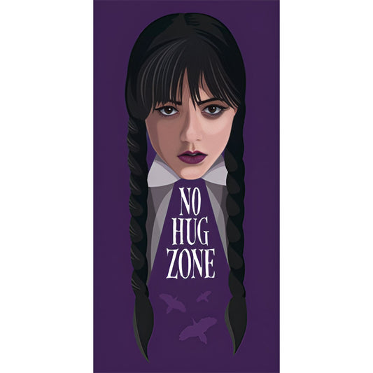 Wednesday No Hug vannas dvielis, pludmales dvielis 70x140cm
