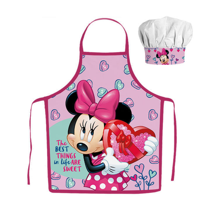 Disney Minnie Sweets divdaļīgs bērnu priekšautu komplekts