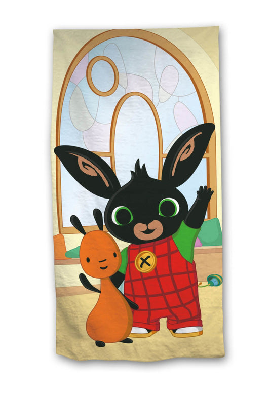 Bing Hoppity vannas dvielis, pludmales dvielis 70x140cm