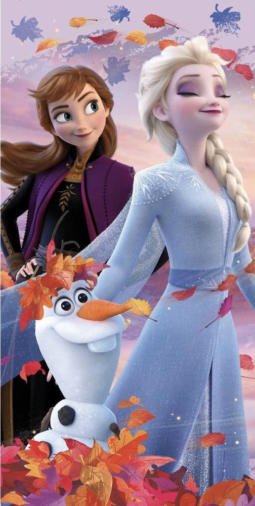 Disney Frozen Nature Spell vannas dvielis, pludmales dvielis 70x140cm