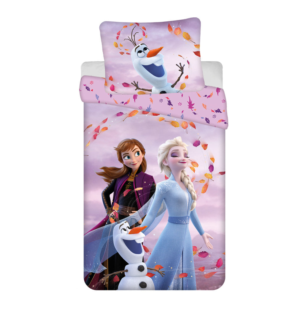 Disney Frozen Sky gultasveļas komplekts 140–200 cm, 70–90 cm