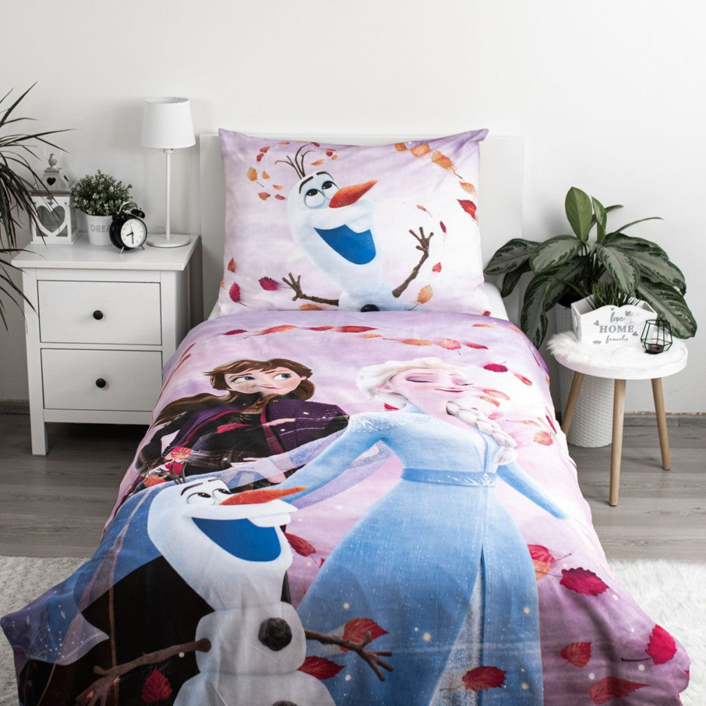 Disney Frozen Sky gultasveļas komplekts 140–200 cm, 70–90 cm