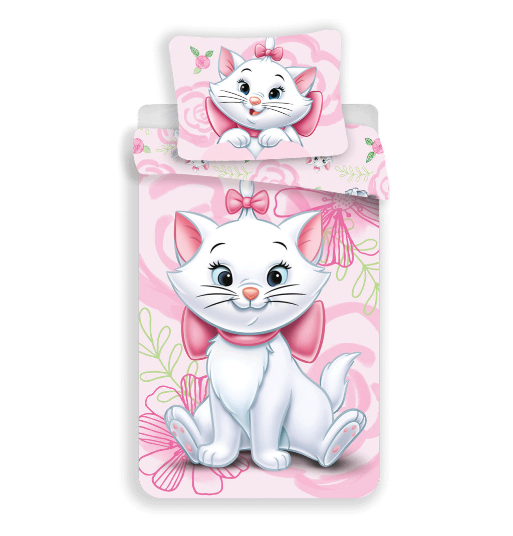 Disney Marie Rose gultasveļas komplekts 140–200 cm, 70–90 cm