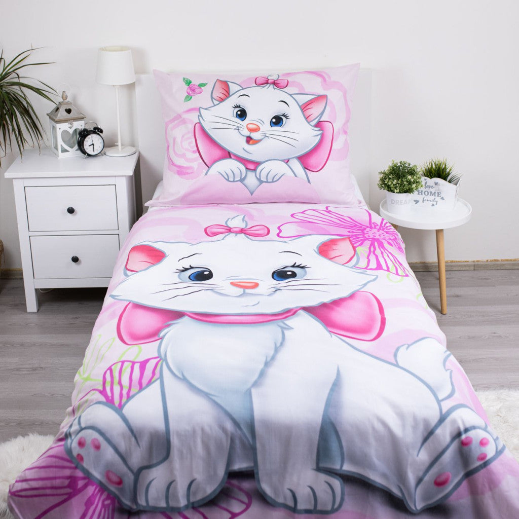 Disney Marie Rose gultasveļas komplekts 140–200 cm, 70–90 cm