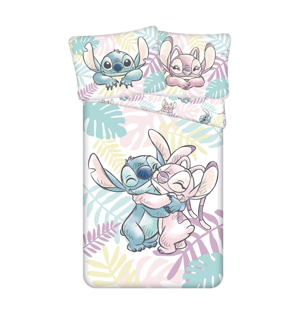 Disney Lilo un Stitch lapas gultas pārklājs 140–200 cm, 70–90 cm