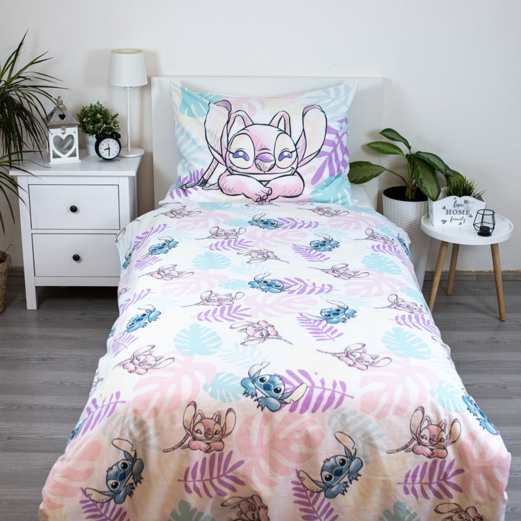 Disney Lilo un Stitch lapas gultas pārklājs 140–200 cm, 70–90 cm