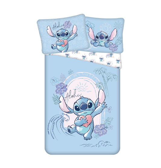 Disney Lilo un Stitch Wave gultasveļas pārvalks 140–200 cm, 70–90 cm
