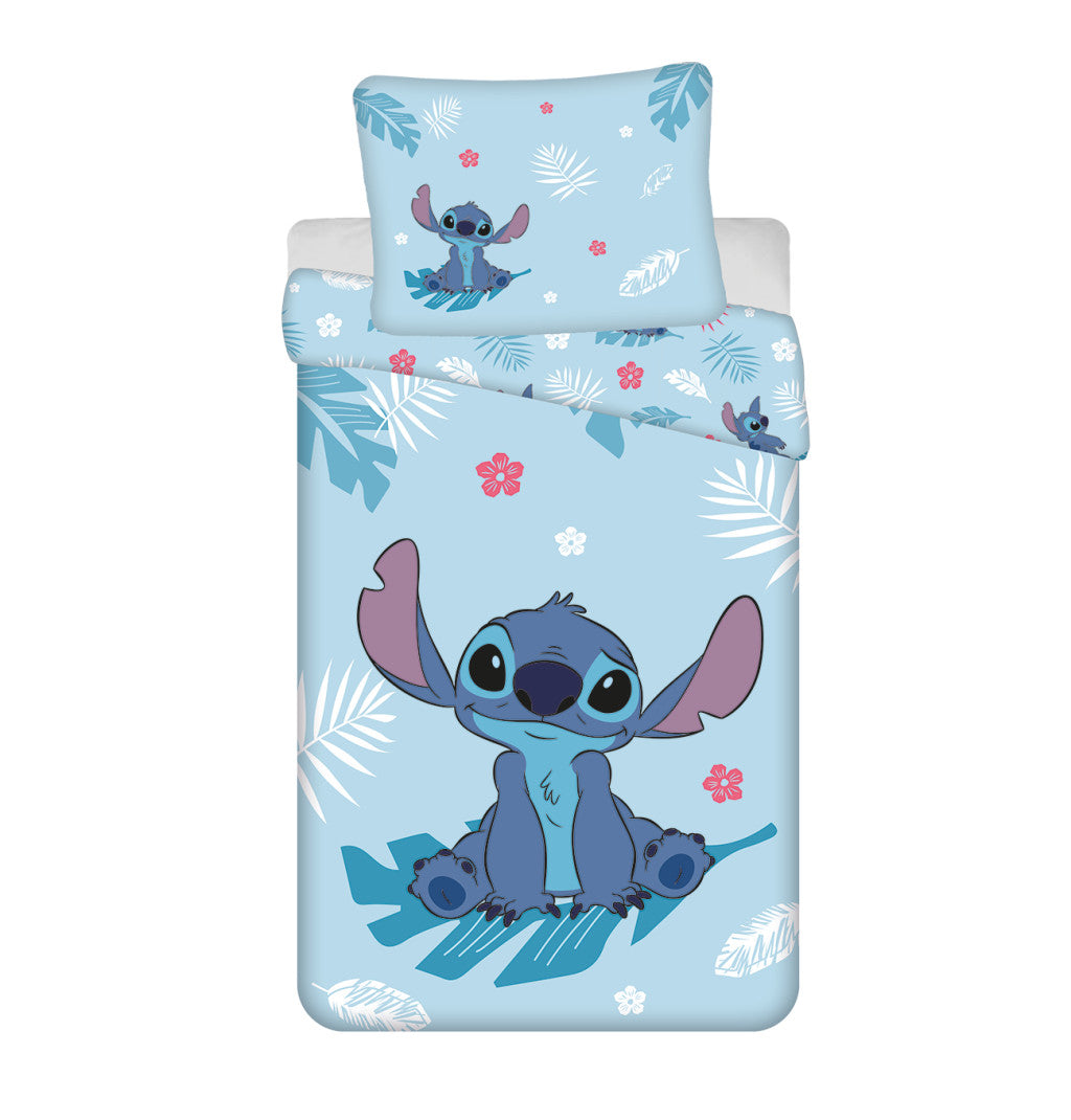 Disney Lilo un Stitch zils gultasveļas pārvalks 140–200 cm, 70–90 cm