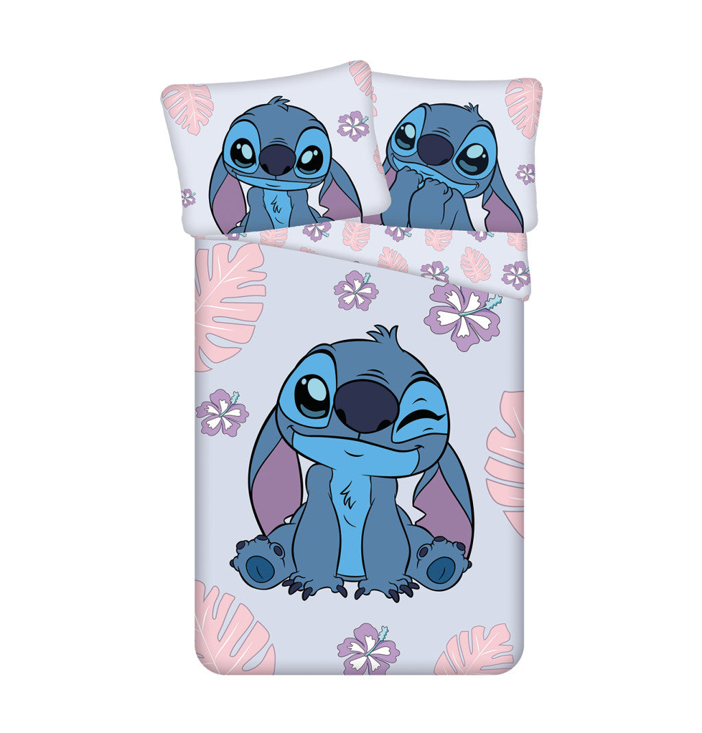 Disney Lilo un Stitch Mīlīgs gultasveļas pārvalks 140–200 cm, 70–90 cm