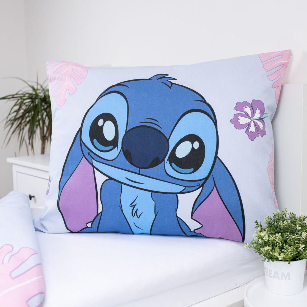 Disney Lilo un Stitch Mīlīgs gultasveļas pārvalks 140–200 cm, 70–90 cm