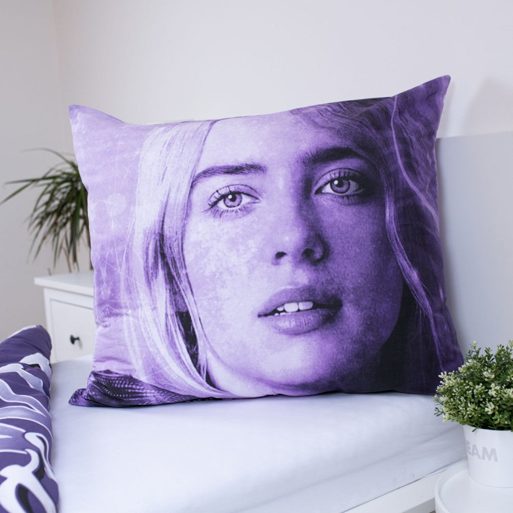 Billie Eilish gultasveļas komplekts "Wild Flower" 140–200 cm, 70–90 cm